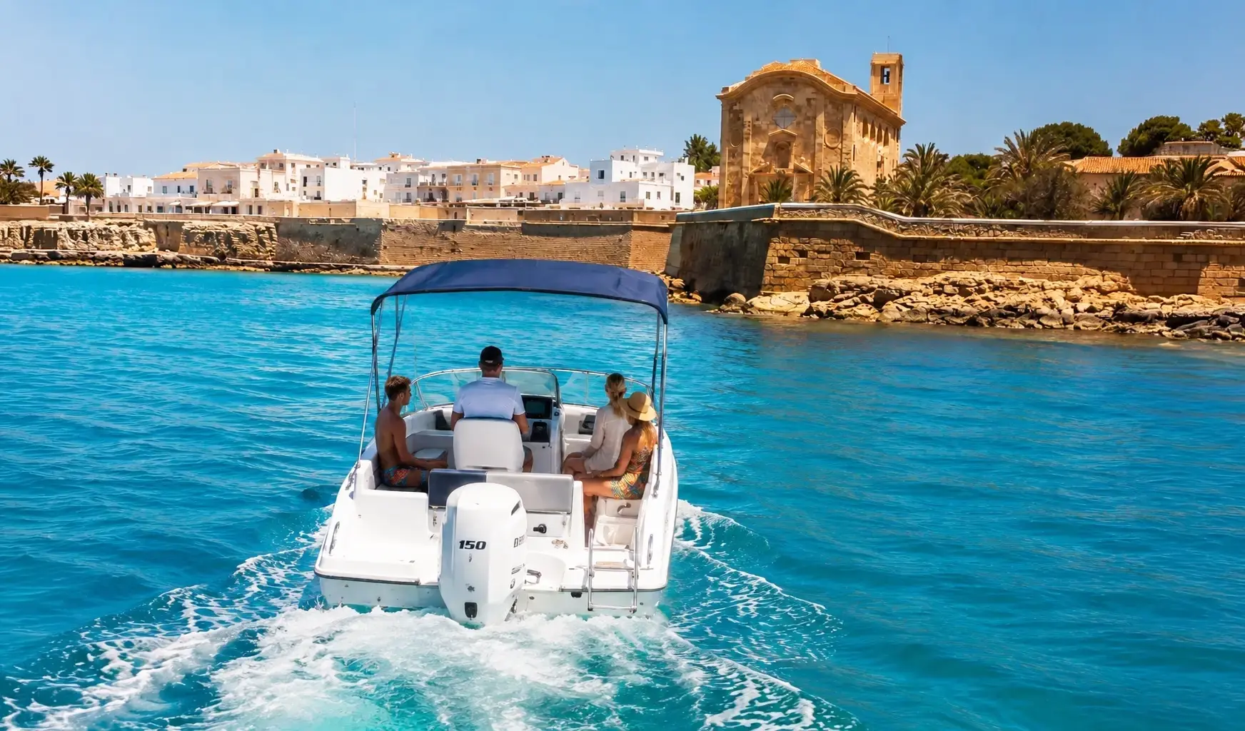 Tabarca por la mañana