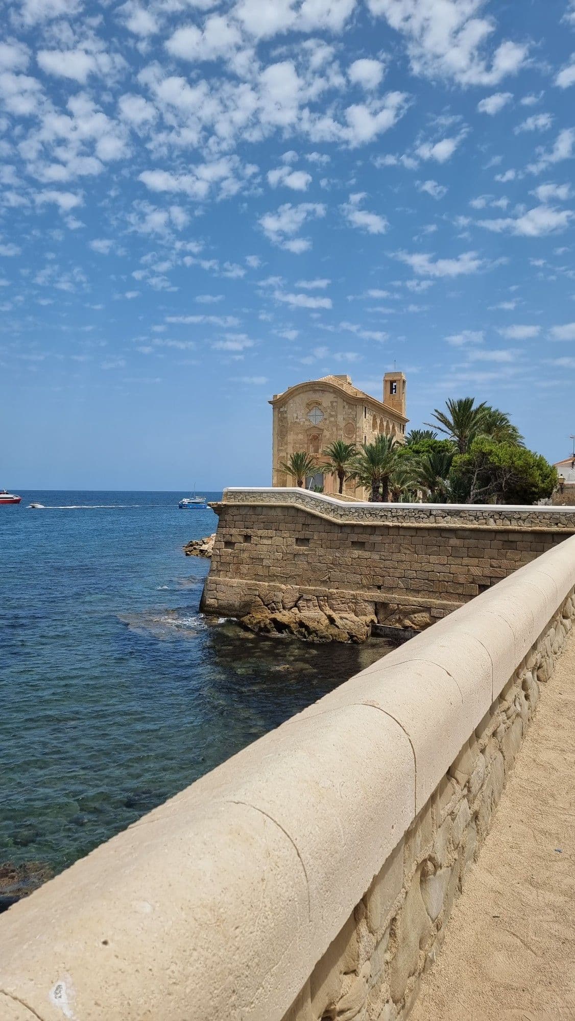Relaxing day on the Mediterranean